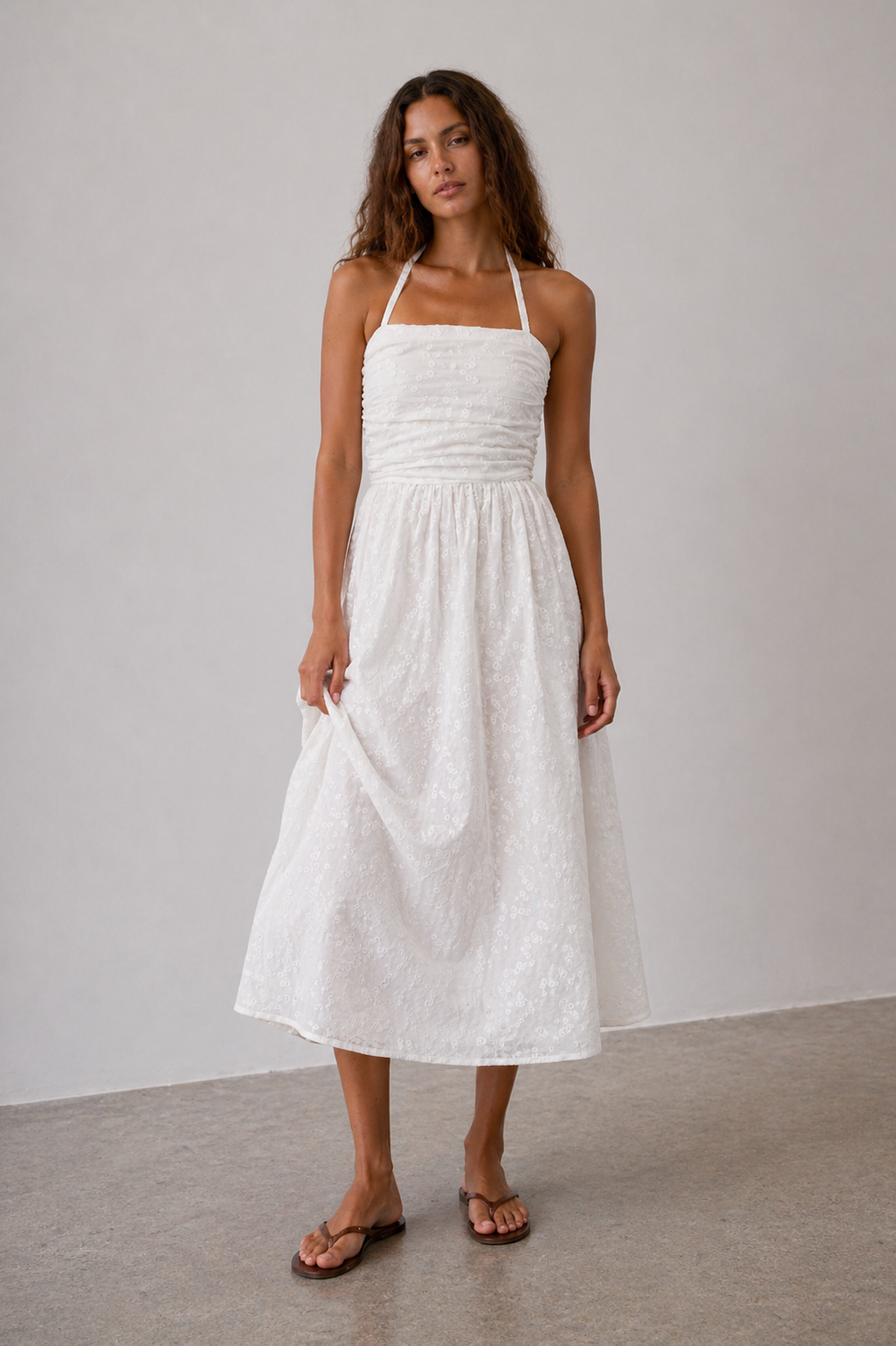 Holly Embroidery Dress | Biik The Label