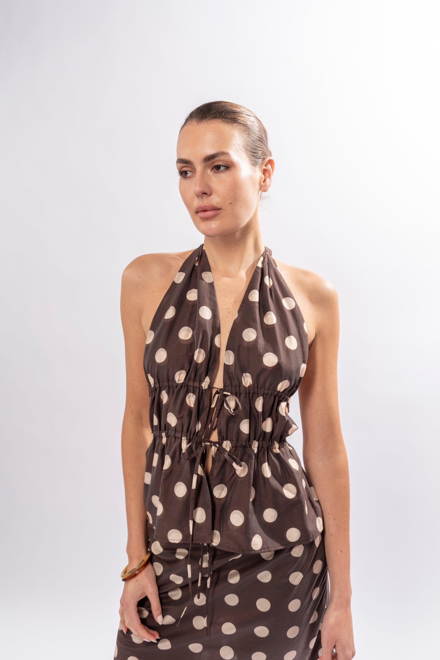 Isabelle Polka Dot Top
