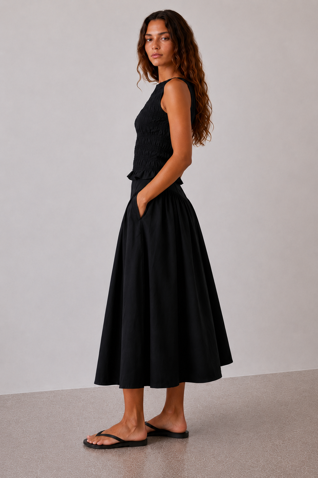 Sarah Midi Skirt