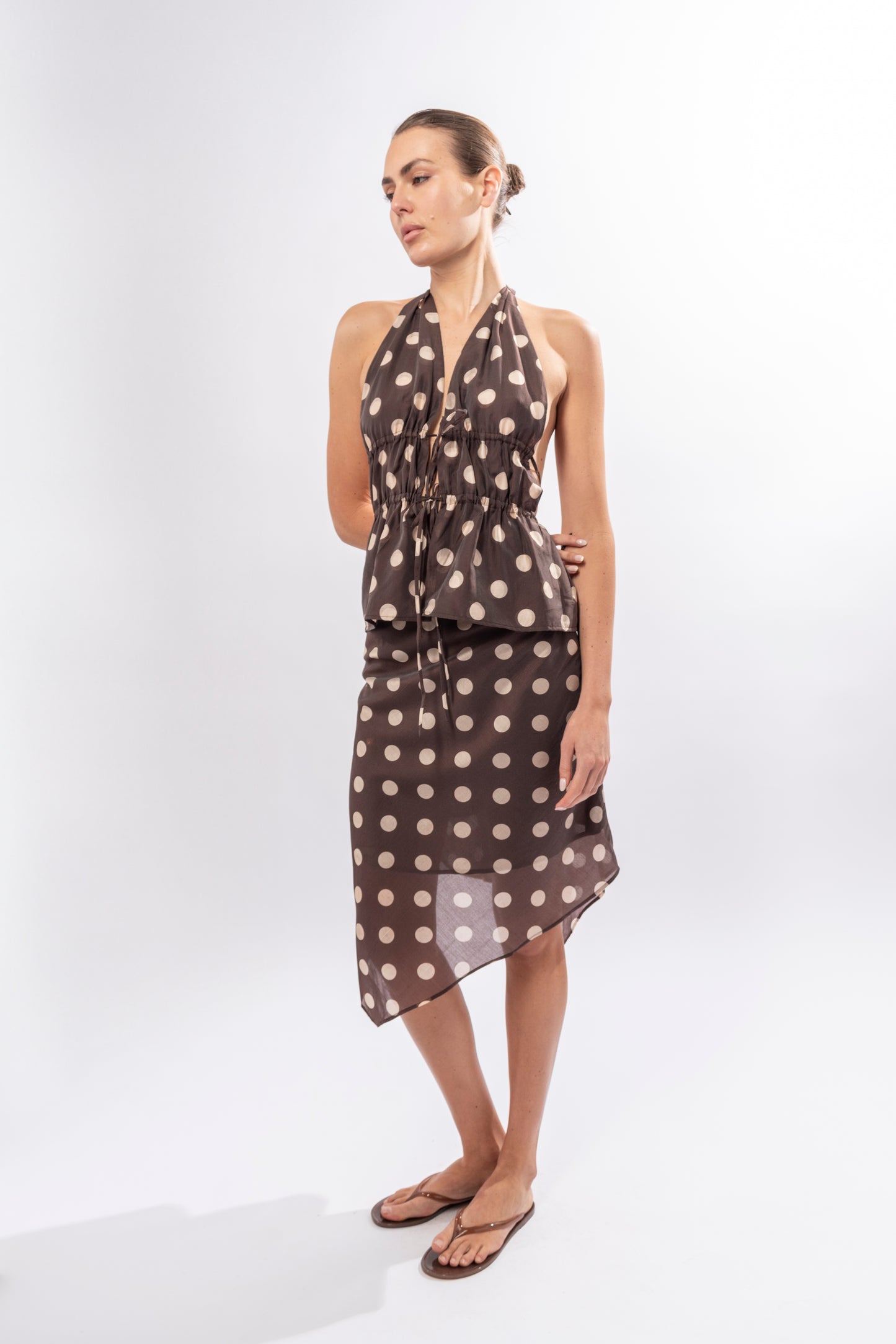 Isabelle Polka Dot Skirt