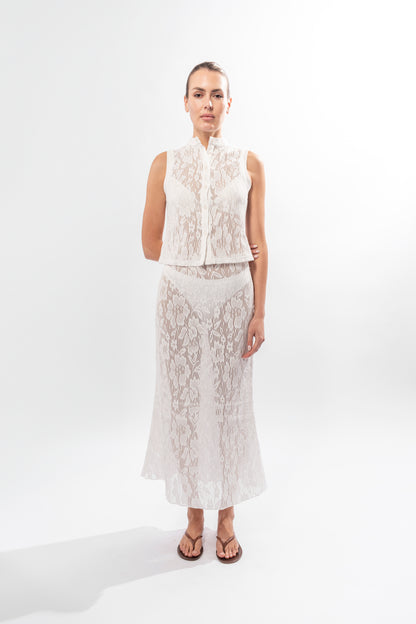 Annabelle Lace Skirt