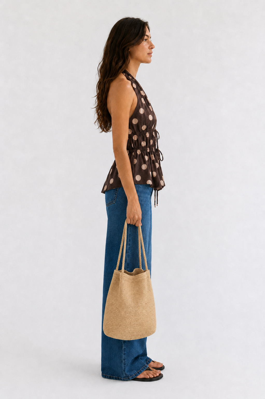 Isabelle Polka Dot Top